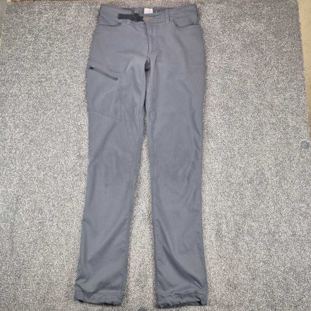 Outdoor Vitals Satu Pants Mens 30x36 Gray Belted Hiking Adventure Ultralight